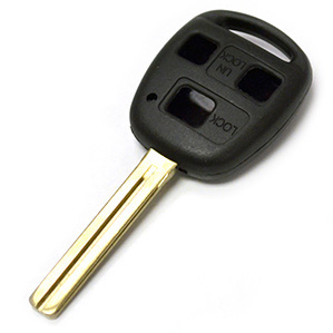 Toyota 3 buttons remote key shell TOYO-36.P
