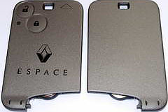 Renault Espace 2 button key card