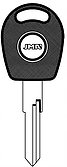 VW transponder key TP00VO-2.LP