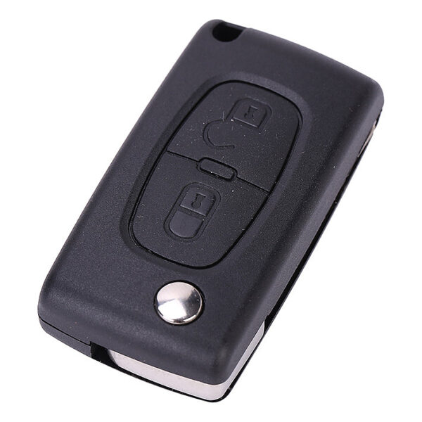 Peugeot 2 button flip key with NE-51.P