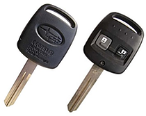 Subaru 2 button key shell with DAT-15.P blade