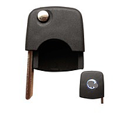 VW flip remote key head shell (round)