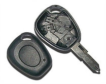 Renault 1 button remote key shell ,VA-34.P blade