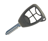 Chrysler 4 +1 button remote key shell