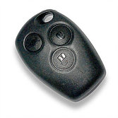 Renault 3 button key shell, VA-34.P blade