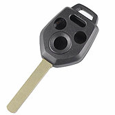 Subaru 3+1 button remote key shell