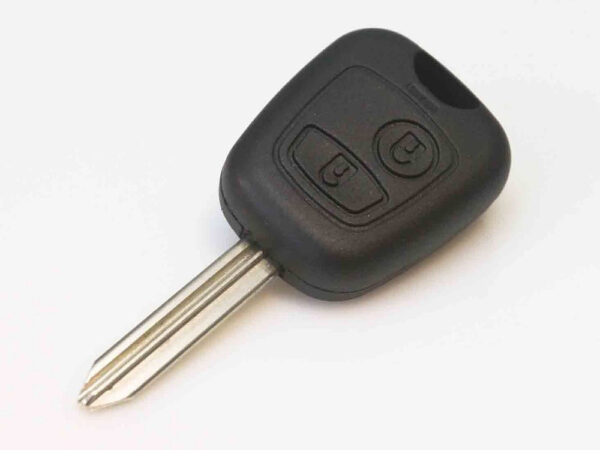 Peugeot 2 button remote key with SIX-3.P