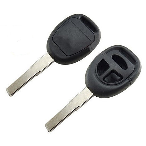 SAAB 3 button remote key shell (2 track blade)