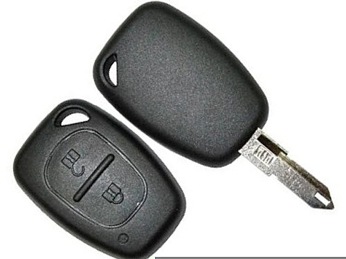 Renault 2 button remote key shell