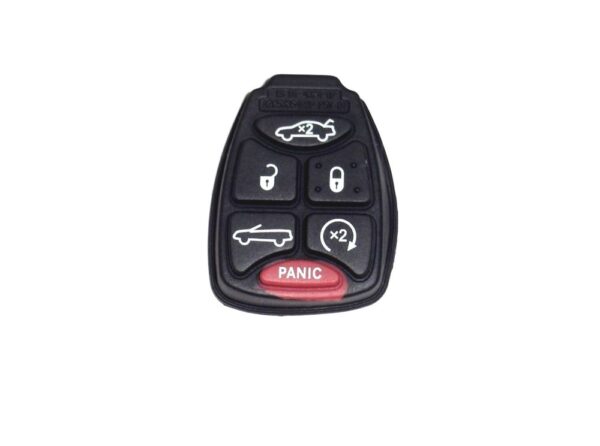 Chrysler 5+1 button rubber pad