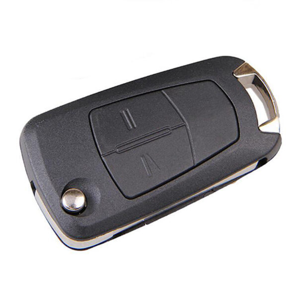 Opel 2 button flip open key shell