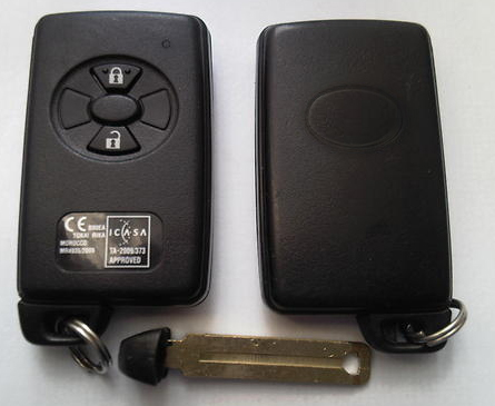 Toyota smart remote key shell