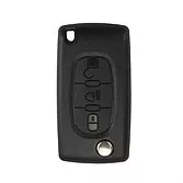 Citroen 3 button flip open key HU-HCA.P