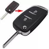 Citroen, Peugeot 2 Button Modified remote CIT-1.P