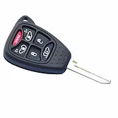 Chrysler 5+1 button remote key shell